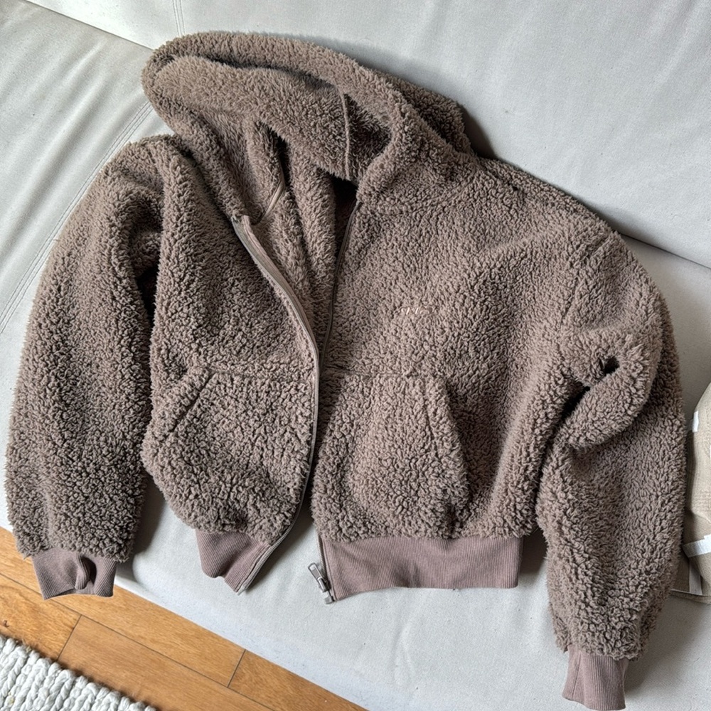 Skims Teddy Zip Hoddie